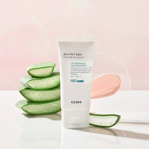 Cosrx Aloe 54.2 Aqua Tone Up Sunscreen