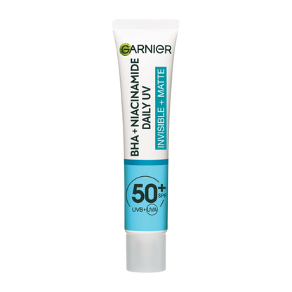 קרם לחות חומצה סליצילית SPF50+ נגד פגמי עור המעניק מראה מאט 40 מ"ל | Garnier