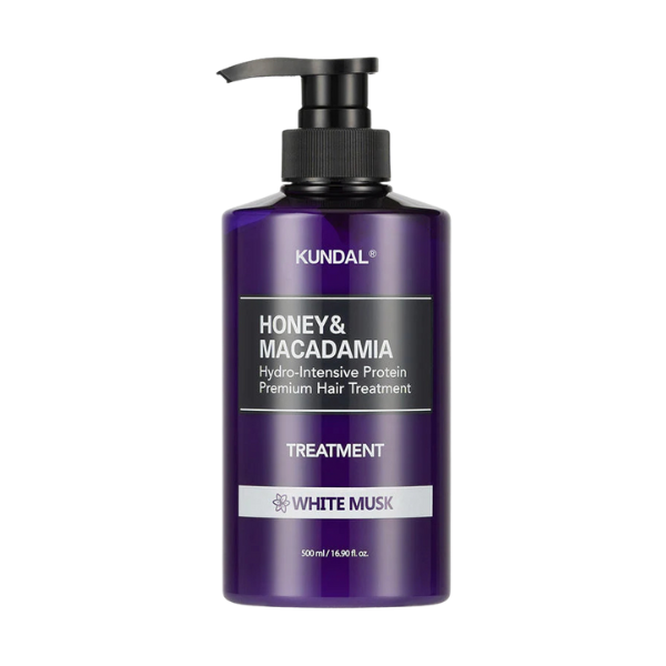 מסכה אינטנסיבית לשיער יבש ופגום 'דבש ומקדמיה' 500 מ"ל | KUNDAL