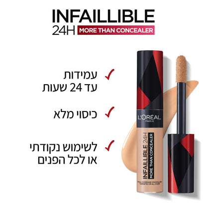 קונסילר עמיד להסתרת כהויות מתחת לעיניים | L'Oréal Paris