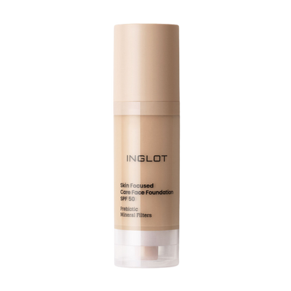 מייק-אפ עם מסנן הגנה SPF50 לכל סוגי העור | 30 מ"ל | Inglot