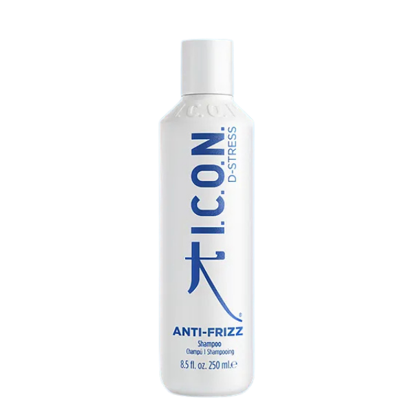 שמפו אנטי פריז לשליטה בשיער מתולתל ומקורזל מסדרת D-Stress | 250 מ"ל | Icon