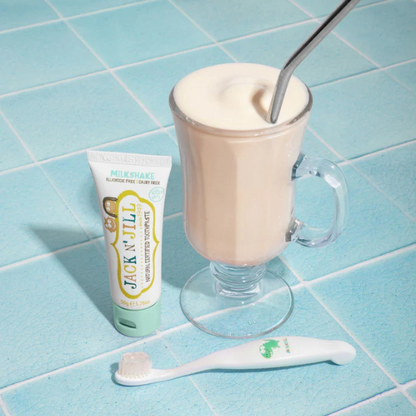 משחת שיניים טבעית לתינוקות בטעם מילקשייק 50 גרם | Jack And Jill