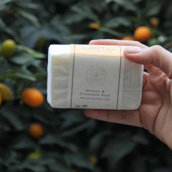 Ama Lurra orange and cinnamon soap