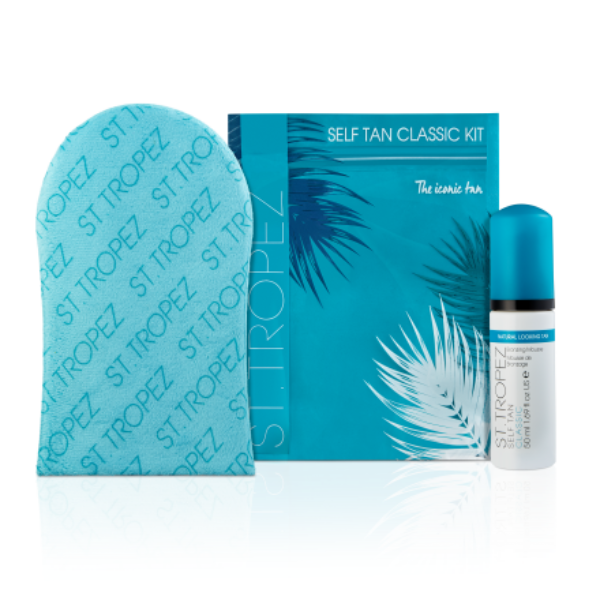 מארז נסיעות שיזוף טבעי מסדרת קלאסיק סן טרופה