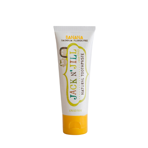 משחת שיניים טבעית לתינוקות בטעם בננה 50 גרם | Jack And Jill
