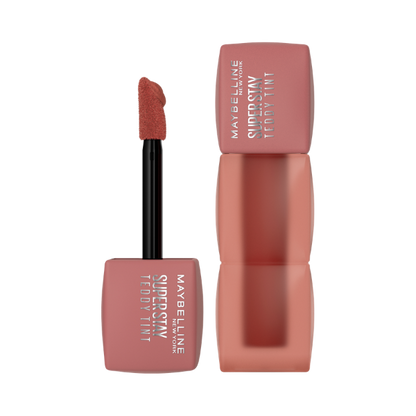 שפתון טינט מאט עמיד לעד 12 שעות סופר סטיי טדי טינט | Maybelline