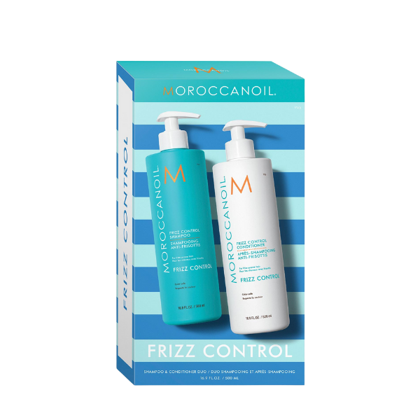מארז שמפו + מרכך למניעת קרזול וחשמל סטטי מסדרת 'פריז קונטרול' | Moroccanoil