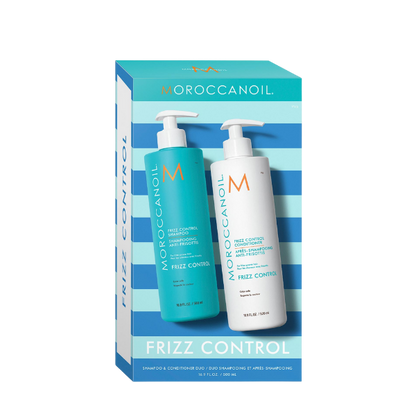מארז שמפו + מרכך למניעת קרזול וחשמל סטטי מסדרת 'פריז קונטרול' | Moroccanoil