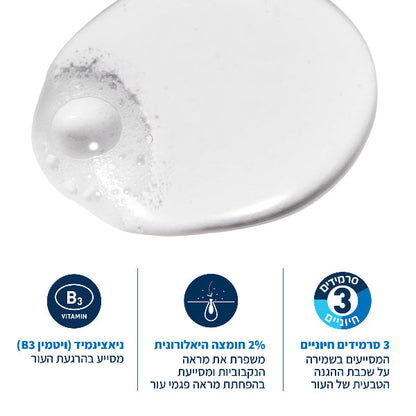 קצף ניקוי לפנים שמן ופגום | 473 מ"ל | CeraVe