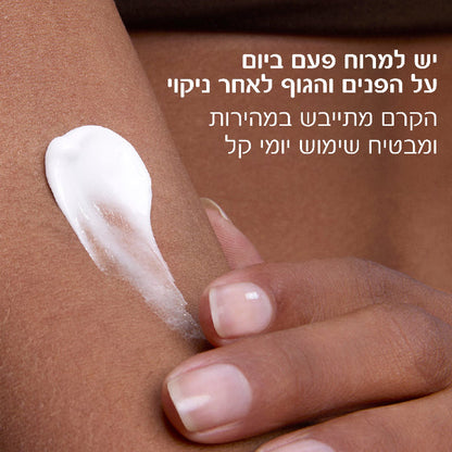 קרם גוף מזין 'ליפיקאר באום AP+M' המסייע בהפחתת גירויים בעור רגיש ומגורה 400 מ"ל - La Roche-Posay
