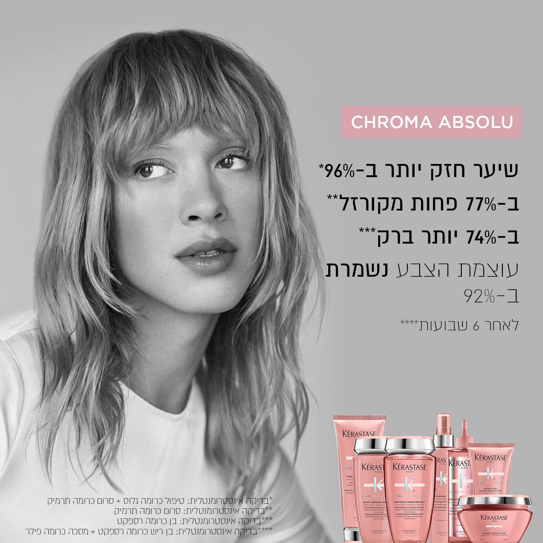 מסכת שיער מאסק כרומה פילר קרסטס