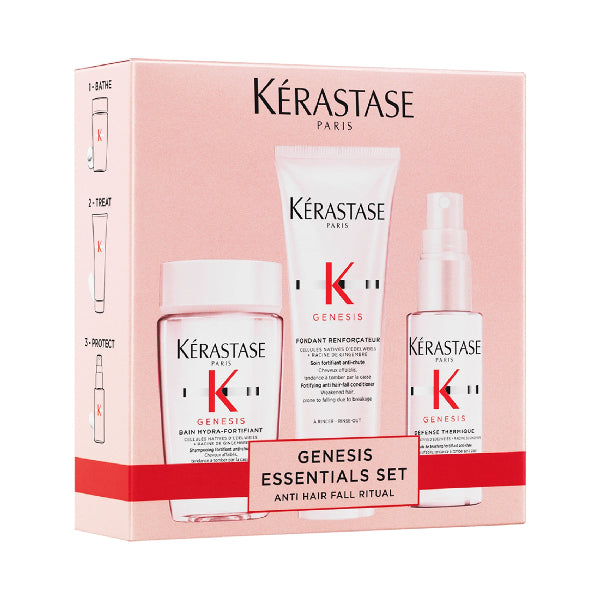מארז מוצרים מוקטנים מסדרת ג'נסיס לחיזוק סיב השערה | Kerastase