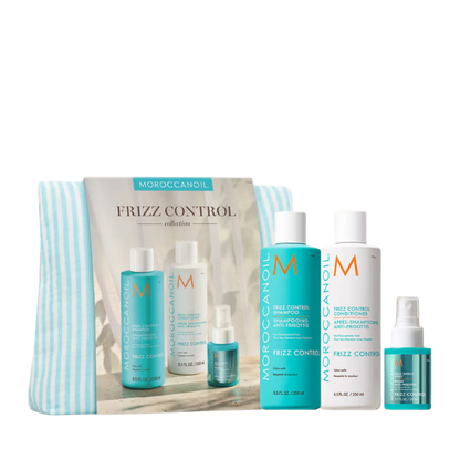 מארז אביב אנטי פריז לשיער מקורזל מסדרת 'פריז קונטרול' - מרוקן אויל