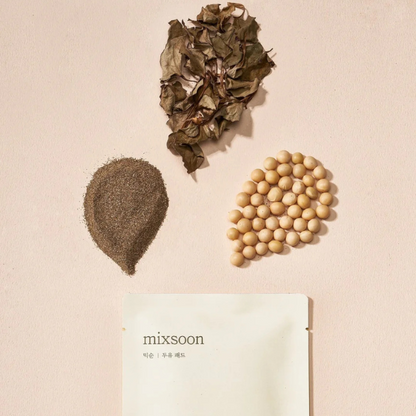 מסכת חלב סויה להזנת עור הפנים 10 יח' - mixsoon