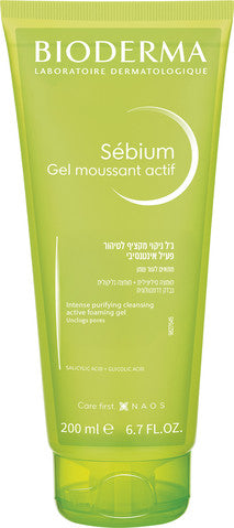 ג'ל סביום מוסנט אקטיף ביודרמה