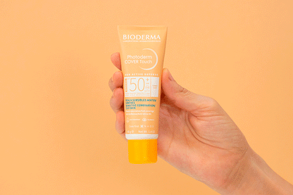 מייקאפ בעל מקדם הגנה SPF50+ לעור מעורב עד שמן מסדרת 'פוטודרם' 40 גרם | Bioderma