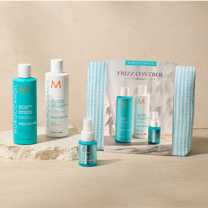 מארז אביב אנטי פריז לשיער מקורזל מסדרת 'פריז קונטרול' - מרוקן אויל