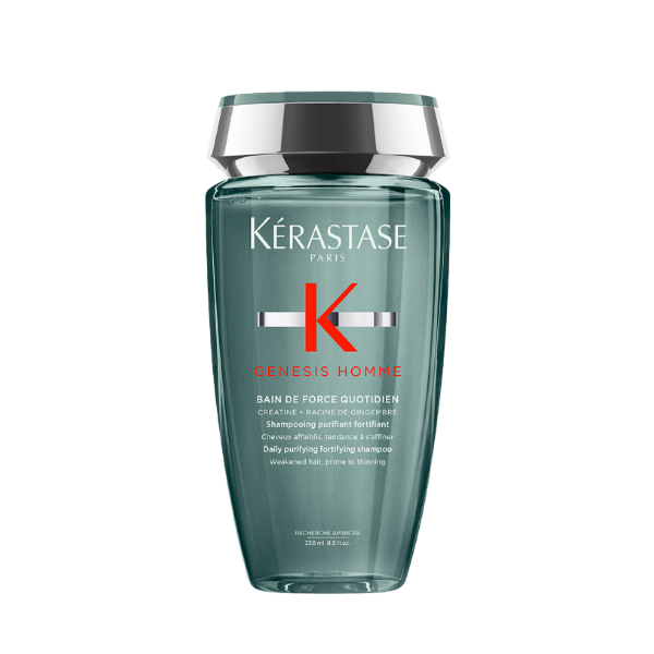 שמפו 'בן דה פורס' לחיזוק וטיהור וסיוע בחיזוק סיב השערה והפחתת דילול מסדרת ג'נסיס לגבר 250 מ"ל - קרסטס