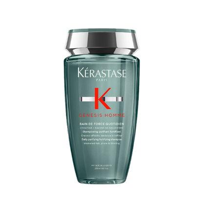 שמפו 'בן דה פורס' לחיזוק וטיהור וסיוע בחיזוק סיב השערה והפחתת דילול מסדרת ג'נסיס לגבר 250 מ"ל - קרסטס