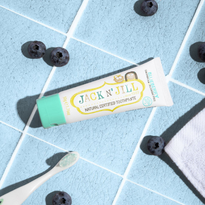 משחת שיניים טבעית לתינוקות בטעם אוכמניות 50 גרם | Jack And Jill
