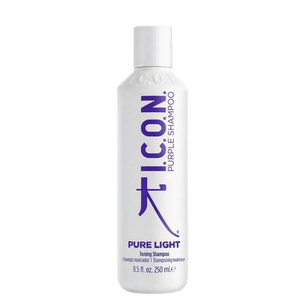 שמפו סילבר לנטרול גוונים צהובים בשיער מובהר | 250 מ"ל | Icon