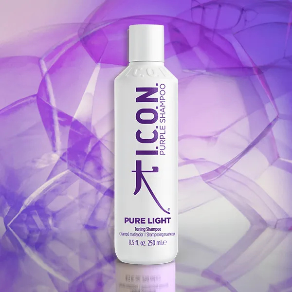 שמפו סילבר לנטרול גוונים צהובים בשיער מובהר | 250 מ"ל | Icon