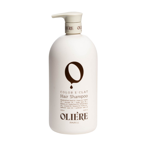שמפו משקם לשיער צבוע ופגום ללא מלחים מסדרת קולור אקלט | 1000 מ"ל | Olie're Paris