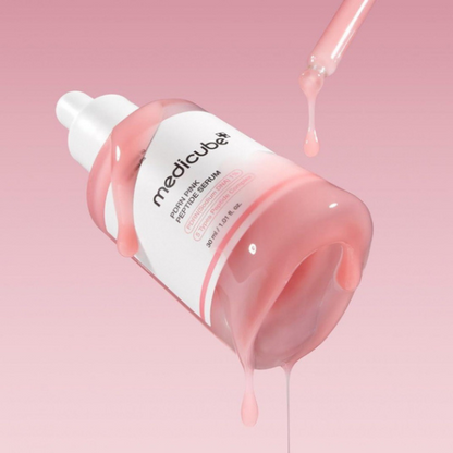 סרום פפטיד ורוד PDRN המעניק גוון אחיד לעור הפנים 30 מ"ל - medicube