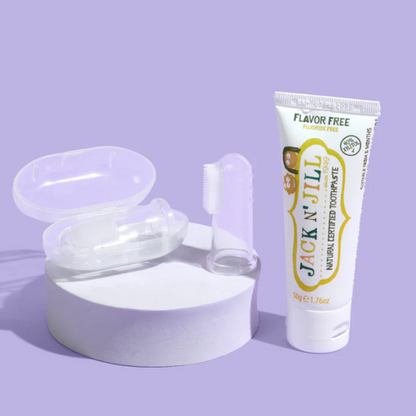משחת שיניים טבעית לתינוקות בטעם טבעי 50 גרם | Jack And Jill