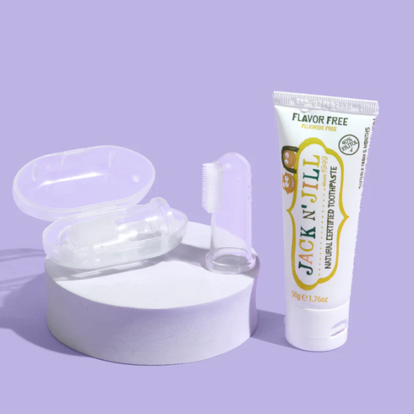 משחת שיניים טבעית לתינוקות בטעם טבעי | 50 גרם | Jack And Jill