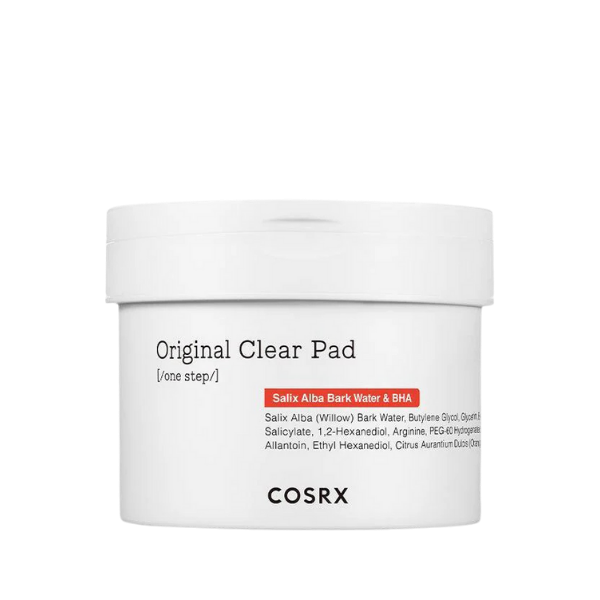 פדים לניקוי והסרת תאי עור מתים לעור שמן הנוטה לפצעונים | 70 יח' | COSRX