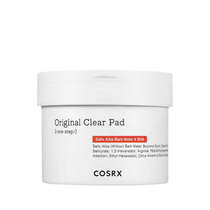 פדים לניקוי והסרת תאי עור מתים לעור שמן הנוטה לפצעונים | 70 יח' | COSRX