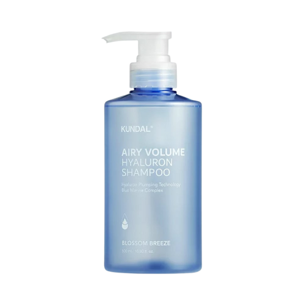 שמפו היאלורון לנפח אוורירי לשיער דק וחסר נפח | 500 מ"ל | Kundal