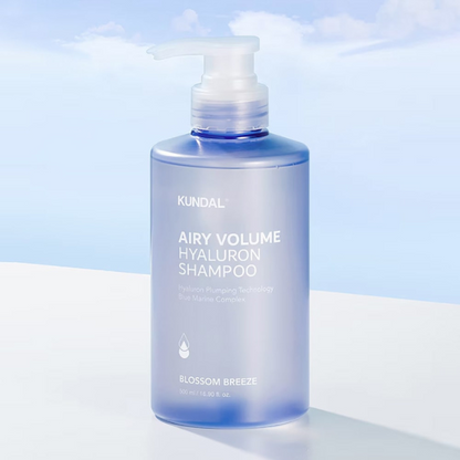 שמפו 'היאלורון' המעניק נפח אוורירי לשיער דק וחסר נפח 500 מ"ל | KUNDAL