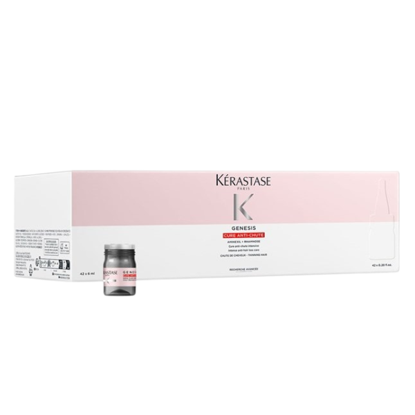 אמפולות להפחתת נשירה ושבירת שיער מסדרת ג'נסיס | 42 יחידות | Kérastase