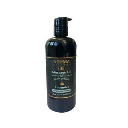 שמן עיסוי ארומטי לגוף בריח לבנדר 250 מ"ל - Aroma Dead Sea