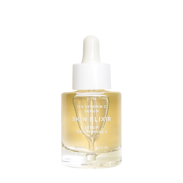 סרום ויטמין סי 15% 'SKIN ELIXIR' להבהרת כתמי פיגמנטציה והענקת זוהר 30 מ"ל | ICONIX