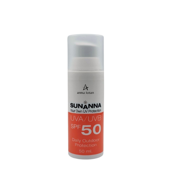 קרם הגנה יומיומי בעל מקדם הגנה SPF50 המתאים לעור רגיש 50 מ"ל | Anna Lotan
