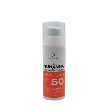 קרם הגנה יומיומי בעל מקדם הגנה SPF50 המתאים לעור רגיש 50 מ"ל | Anna Lotan
