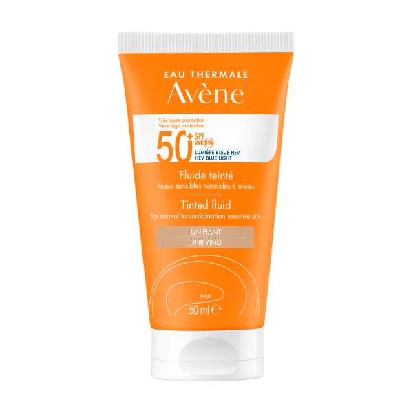 תחליב הגנה מהשמש עם גוון לעור רגיל עד מעורב | 50 מ"ל | Avene