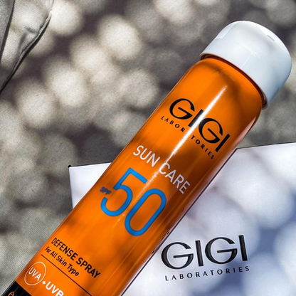 ספריי הגנה לגוף ולפנים SPF50 מסדרת 'סאן קר' 75 מ"ל | GIGI