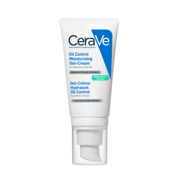 קרם לחות ג'ל קליל לאיזון עור מעורב עד שמן | 52 מ"ל | CeraVe