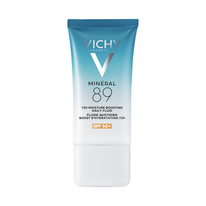 מינרל 89 תחליב הגנה SPF50+ המשמר את הלחות בעור הפנים עד 72 שעות 50 מ"ל - Vichy