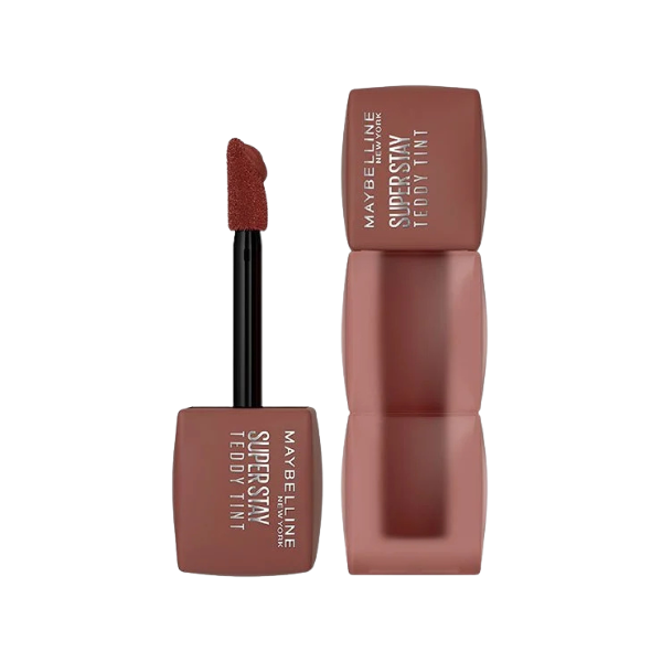 שפתון טינט מאט עמיד לעד 12 שעות סופר סטיי טדי טינט | Maybelline
