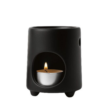 מבער שמנים 'רגל' בצבע שחור קלאסי - לקט