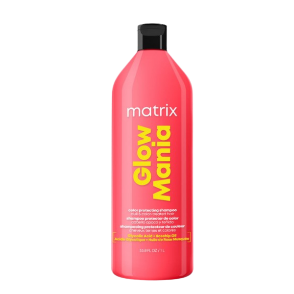 שמפו ללא סולפטים לשיער צבוע ועמום מסדרת גלואו מניה | 1000 מ"ל | Matrix