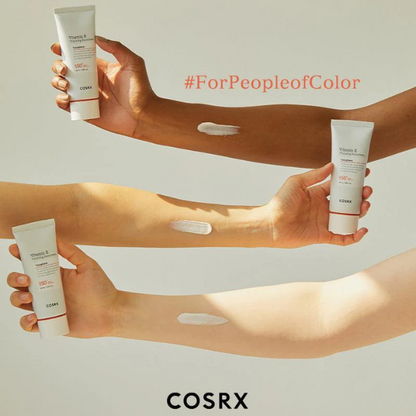 קרם הגנה ויטמין E בעל SPF50+ שאינו משאיר סימנים לבנים על עור הפנים 50 מ"ל | COSRX