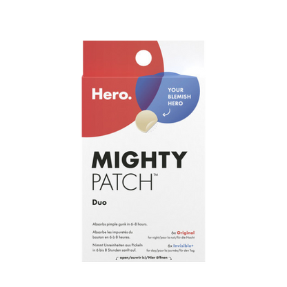 מדבקות מייטי פאץ' לטיפול בפצעונים לשימוש יום ולילה | 12 יחידות | SeboCalm