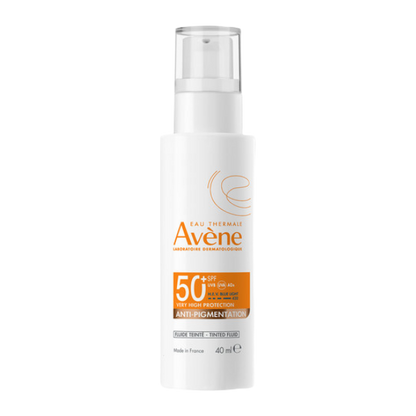 תחליב הגנה קליל מהשמש SPF 50 נגד כתמי פיגמנטציה 40 מ"ל - Avene
